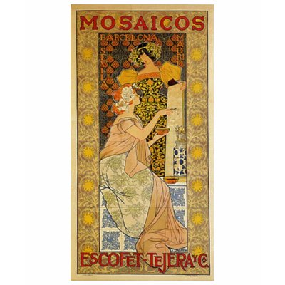 Mosaicos T Shirt by rinadurron