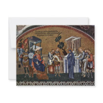 Mosaics Of The Church Kahri-Djami Scene In Istanbu Custom Invites