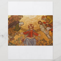 Mosaïque d'église - Jésus-Christ Prospectus Avec Motif
