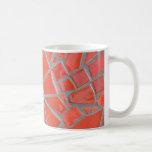Mosaïque rouge tasse