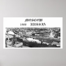 Moscow, Russia, 1900 Print