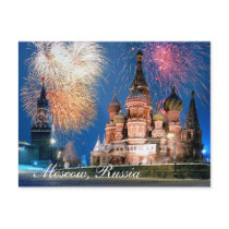 Moscow, Russia Postcard