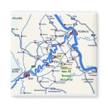 Mosel Map w/Hahn Magnet
