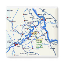 Mosel Map w/Hahn Magnet