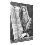 "Moses and the Ten Commandments" canvas print