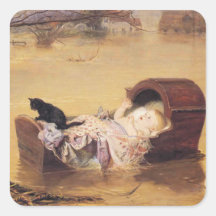 Moses Art Painting Stickers