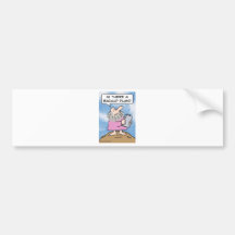 moses commandments backup plan bumper stickers