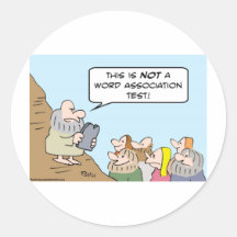 moses commandments word association stickers