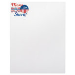 Moses for Sheriff letterhead