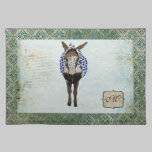 Moses Monogram Damask  Placemat placemats