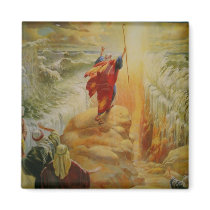 Moses parting the red sea magnet.