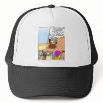 Moses & The Ten Suggestions Funny Gifts & Tees Mesh Hats