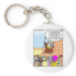 Moses & The Ten Suggestions Funny Gifts & Tees Keychain