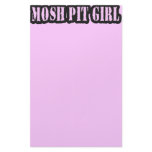 Mosh PIT GIRL SEXY PUNK ROCK GIRLS stationery