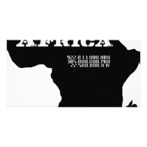 Moskitu Africa Personalized Photo Card