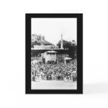 Moslem Worship at Mecca Arabia in 1885 Card