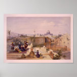 Mosque of Omar, showing the site of the temple Poster