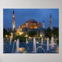 Mosquée bleue, Istanbul, Turquie Posters