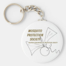 Mosquito Protection Society Keychains
