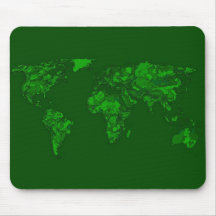 Moss green atlas mousepad
