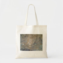 Moss Growing Over Mountain Wall Tote Bag