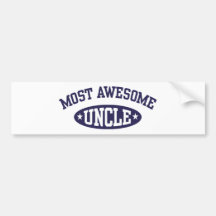 Most Awesome Uncle Bumper Stickers
