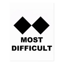 Most Difficult Post Card
