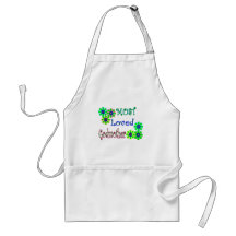 "Most Loved Godmother" Gifts Aprons