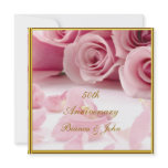 Most Popular and Elegant 50th Anniversary invitations