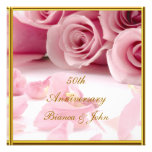 Most Popular and Elegant 50th Anniversary Invitations