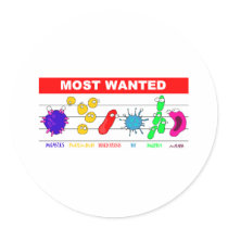 Most Wanted Sticker