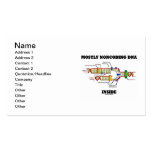 Mostly Noncoding DNA Inside (DNA Replication) Business Cards