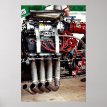 Moteur de voiture du ressortissant de Cajun Posters