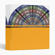 Moth Big RGB Round Transparent Vinyl Binders