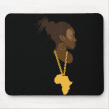 Mother Africa Mouse Pad