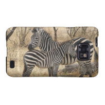 Mother and Baby Zebra Samsung Galaxy Case