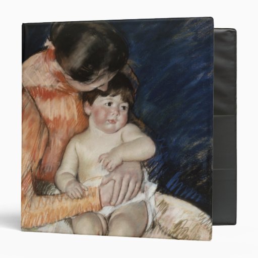 Mother and Child, 1890s 3 Ring Binder