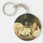 Mother and Child, Leighton, Vintage Victorian Art Keychains