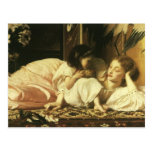 Mother and Child, Leighton, Vintage Victorian Art Postcard