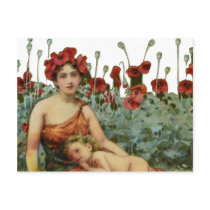 Mother and child post cards
