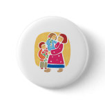 Mother and Children buttons