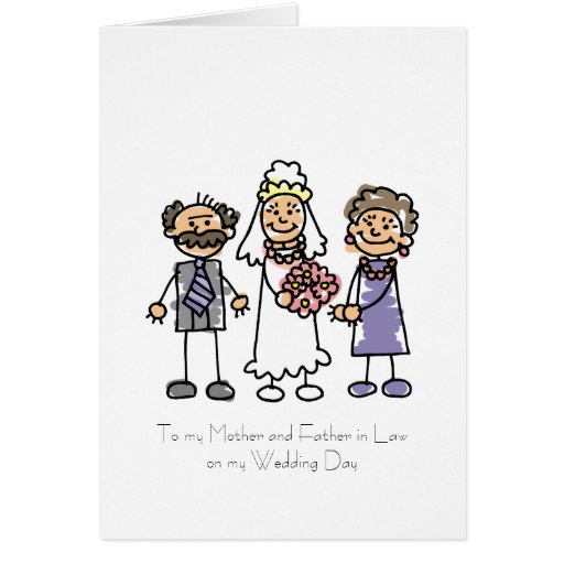 Mother and Father in Law Poem Greeting Cards