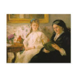 Mother and Sister of the Artist Reading Post Cards