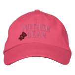 Mother Bear Embroidered Hat