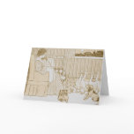 Mother & Child Story Time in Sepia - Card