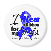 Mother - Colon Cancer Ribbon Refrigerator Magnet