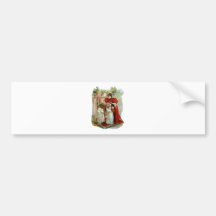 Mother & Daughters on the Night Before Christmas Bumper Stickers