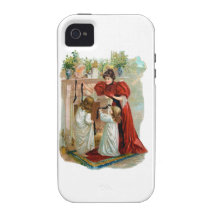 Mother & Daughters on the Night Before Christmas Vibe iPhone 4 Covers