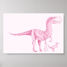 Mother Dinosaur 6x4 Posters
