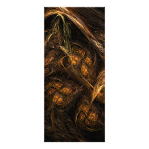 Mother Earth Abstract Art Rack Card